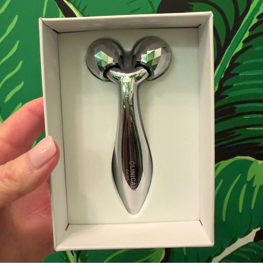 Clinical Skin Face Roller Lymphatic Drainage Massager NEW $75